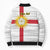 Yorkshire Heritage Personalized Bomber Puffer Jacket West Yorkshire White Rose - Wonder Print Shop