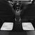 Yorkshire Heritage Personalized Car Mats West Yorkshire White Rose - Wonder Print Shop