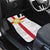 Yorkshire Heritage Personalized Car Mats West Yorkshire White Rose - Wonder Print Shop