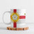 Yorkshire Heritage Personalized Ceramic Mug West Yorkshire White Rose - Wonder Print Shop