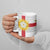 Yorkshire Heritage Personalized Ceramic Mug West Yorkshire White Rose - Wonder Print Shop