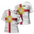 Yorkshire Heritage Personalized Cross Shoulder Shirt West Yorkshire White Rose - Wonder Print Shop
