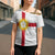 Yorkshire Heritage Personalized Cross Shoulder Shirt West Yorkshire White Rose - Wonder Print Shop