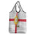 Yorkshire Heritage Personalized Grocery Bag West Yorkshire White Rose - Wonder Print Shop