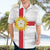Yorkshire Heritage Personalized Hawaiian Shirt West Yorkshire White Rose - Wonder Print Shop