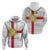 Yorkshire Heritage Personalized Hoodie West Yorkshire White Rose - Wonder Print Shop
