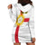 Yorkshire Heritage Personalized Hoodie Dress West Yorkshire White Rose - Wonder Print Shop