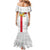 Yorkshire Heritage Personalized Mermaid Dress West Yorkshire White Rose - Wonder Print Shop