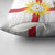 Yorkshire Heritage Personalized Pillow Cover West Yorkshire White Rose - Wonder Print Shop