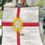 Yorkshire Heritage Personalized Quilt West Yorkshire White Rose - Wonder Print Shop