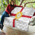 Yorkshire Heritage Personalized Quilt West Yorkshire White Rose - Wonder Print Shop