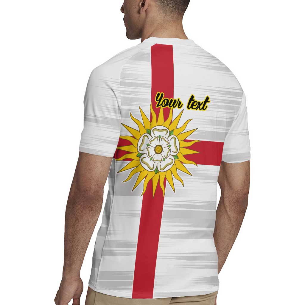 Yorkshire Heritage Personalized Rugby Jersey West Yorkshire White Rose - Wonder Print Shop