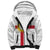 Yorkshire Heritage Personalized Sherpa Hoodie West Yorkshire White Rose - Wonder Print Shop