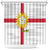 Yorkshire Heritage Personalized Shower Curtain West Yorkshire White Rose - Wonder Print Shop