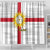 Yorkshire Heritage Personalized Shower Curtain West Yorkshire White Rose - Wonder Print Shop