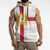 Yorkshire Heritage Personalized Sleeveless Hoodie West Yorkshire White Rose - Wonder Print Shop