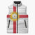 Yorkshire Heritage Personalized Sleeveless Puffer Jacket West Yorkshire White Rose - Wonder Print Shop