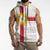 Yorkshire Heritage Personalized Sleeveless Zip Hoodie West Yorkshire White Rose - Wonder Print Shop