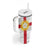 Yorkshire Heritage Personalized Tumbler With Handle West Yorkshire White Rose - Wonder Print Shop