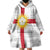 Yorkshire Heritage Personalized Wearable Blanket Hoodie West Yorkshire White Rose - Wonder Print Shop