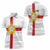 Yorkshire Heritage Personalized Women Polo Shirt West Yorkshire White Rose - Wonder Print Shop