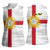 Yorkshire Heritage Personalized Women Sleeveless Polo Shirt West Yorkshire White Rose - Wonder Print Shop