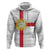 Yorkshire Heritage Personalized Zip Hoodie West Yorkshire White Rose - Wonder Print Shop