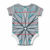Cobalt Blue Khotso Mojalefa Poone Baby Onesie Basotho Khotso Blanket Inspired
