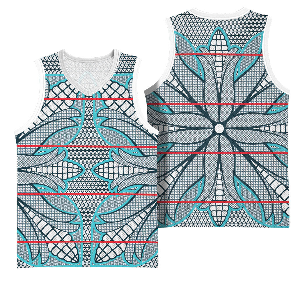 Cobalt Blue Khotso Mojalefa Poone Basketball Jersey Basotho Khotso Blanket Inspired