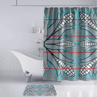 Cobalt Blue Khotso Mojalefa Poone Bathroom Set Basotho Khotso Blanket Inspired