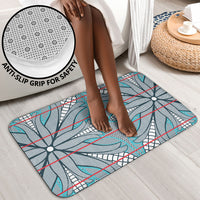 Cobalt Blue Khotso Mojalefa Poone Bathroom Set Basotho Khotso Blanket Inspired