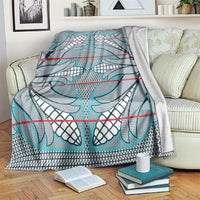 Cobalt Blue Khotso Mojalefa Poone Blanket Basotho Khotso Blanket Inspired