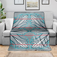 Cobalt Blue Khotso Mojalefa Poone Blanket Basotho Khotso Blanket Inspired