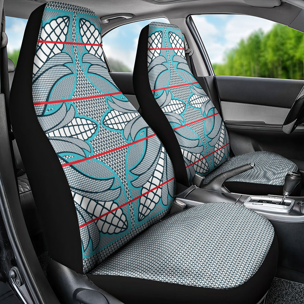 Cobalt Blue Khotso Mojalefa Poone Car Seat Cover Basotho Khotso Blanket Inspired