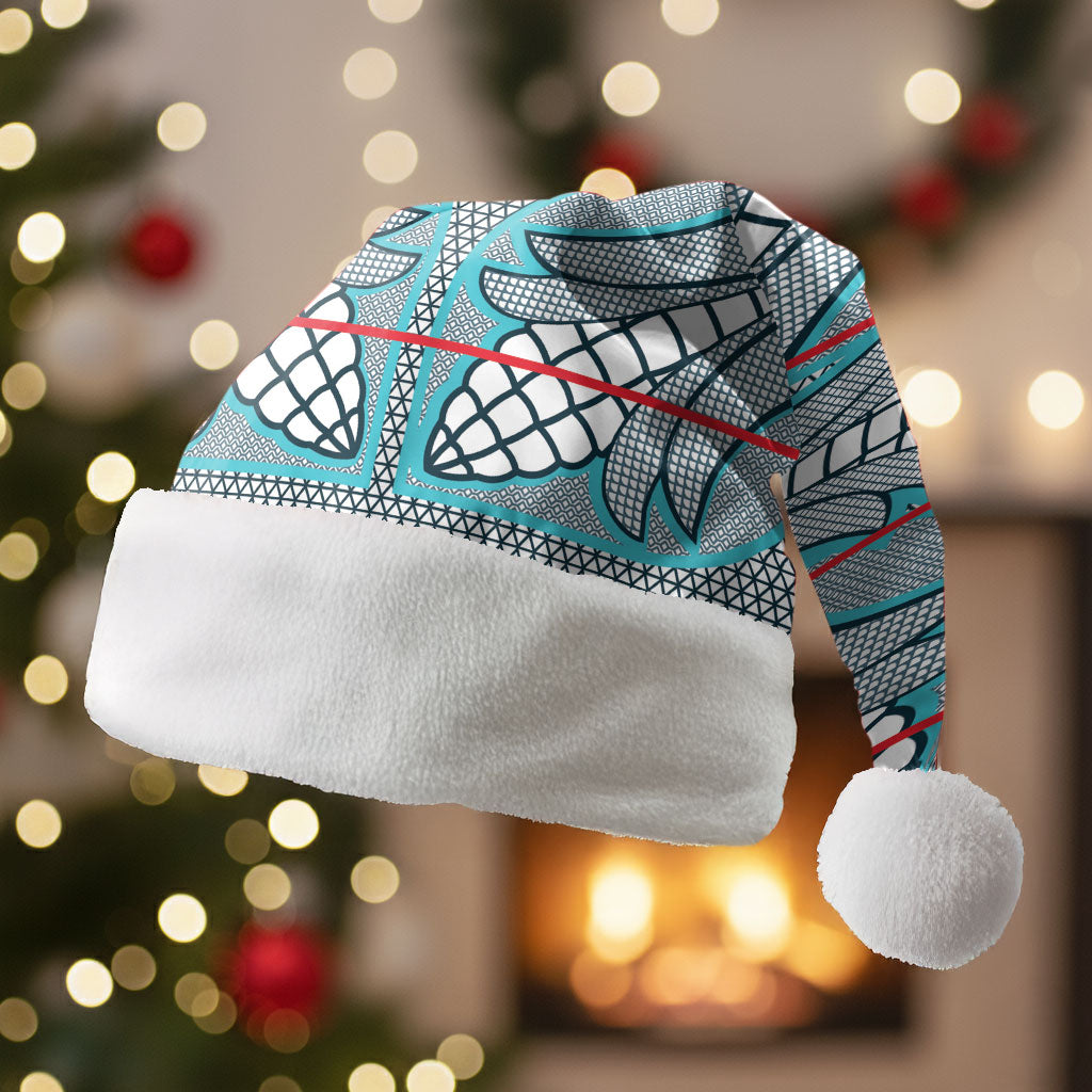 Cobalt Blue Khotso Mojalefa Poone Christmas Santa Hat Basotho Khotso Blanket Inspired
