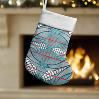 Cobalt Blue Khotso Mojalefa Poone Christmas Stocking Basotho Khotso Blanket Inspired