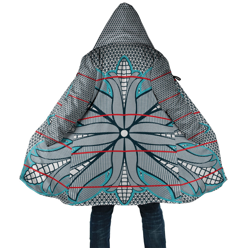 Cobalt Blue Khotso Mojalefa Poone Cloak Basotho Khotso Blanket Inspired