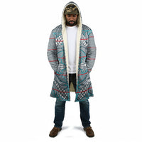 Cobalt Blue Khotso Mojalefa Poone Cloak Basotho Khotso Blanket Inspired