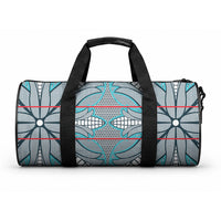 Cobalt Blue Khotso Mojalefa Poone Duffle Bag Basotho Khotso Blanket Inspired