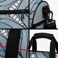 Cobalt Blue Khotso Mojalefa Poone Duffle Bag Basotho Khotso Blanket Inspired