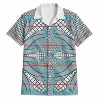 Cobalt Blue Khotso Mojalefa Poone Hawaiian Shirt Basotho Khotso Blanket Inspired
