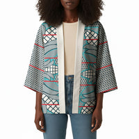 Cobalt Blue Khotso Mojalefa Poone Kimono Basotho Khotso Blanket Inspired