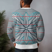 Cobalt Blue Khotso Mojalefa Poone Ugly Christmas Sweater Basotho Khotso Blanket Inspired