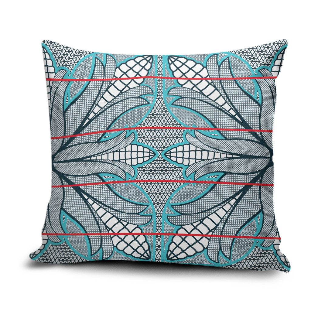Cobalt Blue Khotso Mojalefa Poone Pillow Cover Basotho Khotso Blanket Inspired