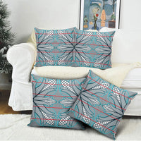 Cobalt Blue Khotso Mojalefa Poone Pillow Cover Basotho Khotso Blanket Inspired