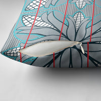 Cobalt Blue Khotso Mojalefa Poone Pillow Cover Basotho Khotso Blanket Inspired