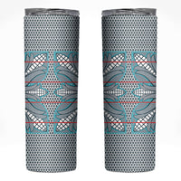 Cobalt Blue Khotso Mojalefa Poone Skinny Tumbler Basotho Khotso Blanket Inspired