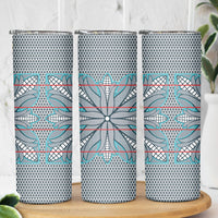 Cobalt Blue Khotso Mojalefa Poone Skinny Tumbler Basotho Khotso Blanket Inspired
