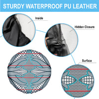 Cobalt Blue Khotso Mojalefa Poone Spare Tire Cover Basotho Khotso Blanket Inspired
