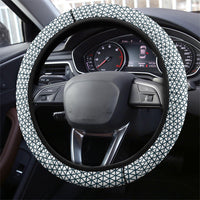 Cobalt Blue Khotso Mojalefa Poone Steering Wheel Cover Basotho Khotso Blanket Inspired